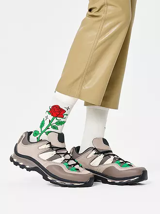 HAPPY SOCKS | Damen Socken ROSE 36-40 white | 